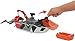 Mattel Matchbox Toy Car Playset, Jurassic World 12.5” Dino Boat with 13” Mosasaurus Dinosaur, 1:64 Die-Cast Jeep, Harpoon Missiles & Detachable Rescue Boat