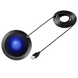 Connexion USB Plug & Play, sans pilote ni batterie, à votre PC ou ordinateur portable.Câble USB de 150 cm inclus.Compatible avec XP/7/8/10 et Mac OS 7 et versions ultérieures.