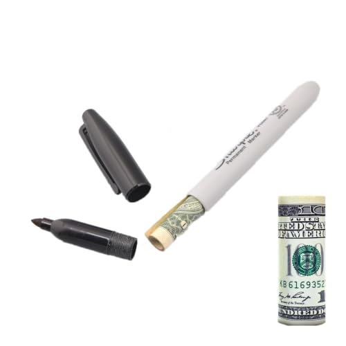 Secret Stash Diversion Storage Marker, Realistic Marker with Hidden Storage