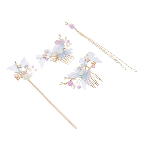 Baguettes cheveux motif vintage alliage idéales pour coiffure de mariée
