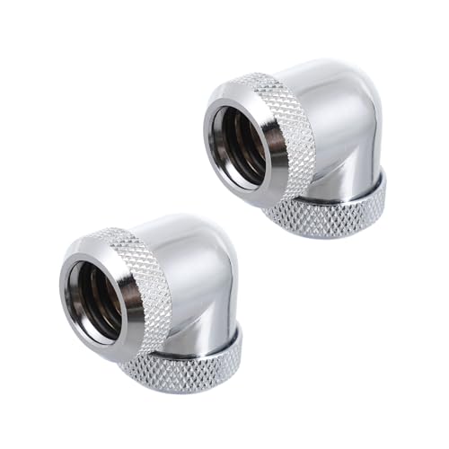 Conector extensor giratorio de 90 grados de 14 mm para sistema de refrigeración líquida de PC