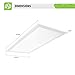 ASD 2x4 LED Flat Panel Light 40W (100W Repl) 4000K (Bright White) Dimmable 2x4 Drop Ceiling Indoor Commercial Fixture 4643 LM 120-277V, UL, DLC 2Pack