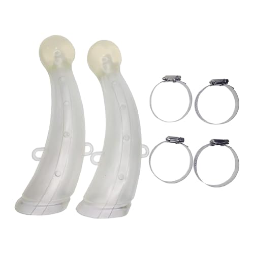 perfk - perfk Lot de 2 protège-Cornes en Silicone pour bovins, Vaches et Moutons. Faciles à Installer et Flexibles. Convient également aux taureaux, chèvres, L