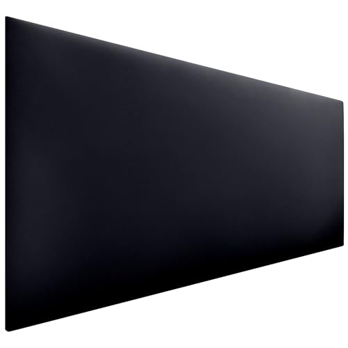 DHOME Tête de Lit Capitonnée Unie en Similicuir Hauteur 70CM Épaisseur 4cm et 8cm pour Mur...
