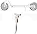 Cavalletto per Scooter in Lega di Alluminio, Leggero, Supporto per Piedi per Scooter Elettrico Mijia M365, Accessori durevoli (Bianca)
