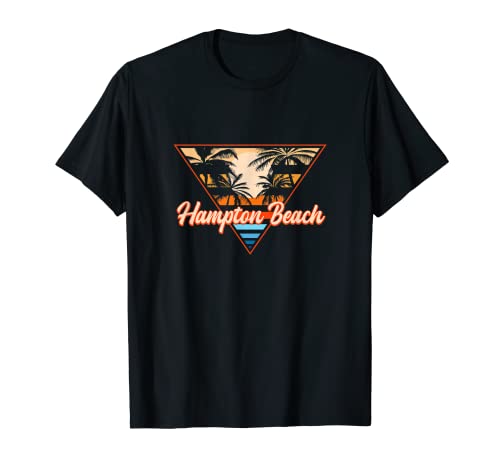 Hampton Beach New Hampshire Beach Lover NH Beach Bum Camiseta