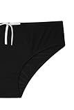 Men's Micro-Mesh Briefs for Sports/Running. Made in Australia. Black