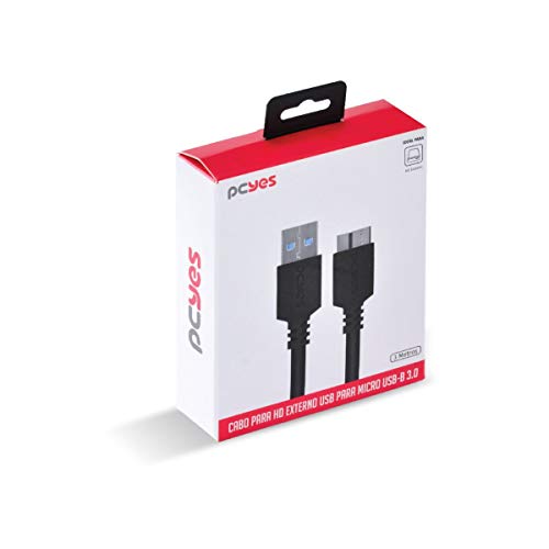 Cabo Usb A 3.0 P/ Micro B 3M - Puamcm3-3, PCYES, 29295