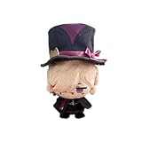 KILA MILA Anime Lynette Lyney Freminet Clorinde Furina Cute 12cm Sitting Posture Plush Dango Dolls Bag Pendant Keychain Gift (Lyney 0)
