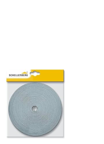 3er-Set Schellenberg Rollladengurt 23mm/12,0m 1mm grau