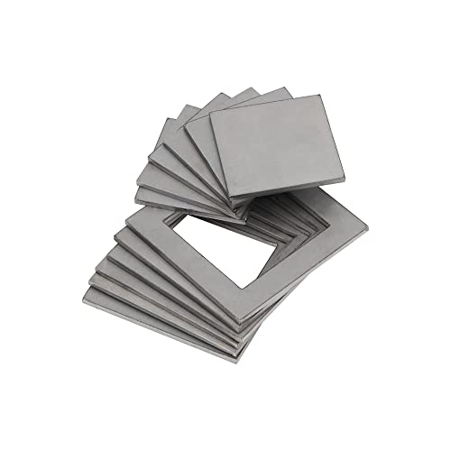 Luckyweld Welding Practice Kit, Mild Steel Welding Coupons 6Pcs, 3 And 2 Inch Wide, Suitable For Novice Mig, Tig, Stick, Arc,Mma Welding Kit(Mild Steel) #TOP5