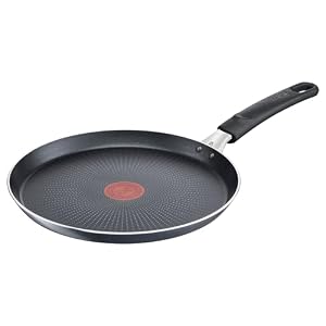 Tefal XL Force crêpepan 25 cm, anti-aanbaklaag, sterk, zwart C38510