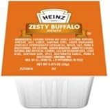 Heinz Zesty Buffalo Sauce, 0.875 Ounce -- 100 per case.