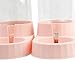 KiBcsLic Automatic Pet Feeder, Food Dispenser Feeding Station, Nonslip Bottom, Food Bowls Pet Bowl Cats Feeder Container for Dogs Cats Household, Pink