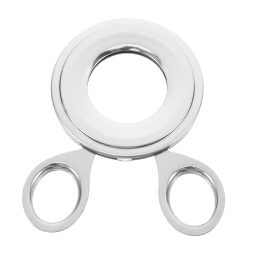 KOCKSHION Gusci in Acciaio Inox Utensile Per Aprire Le Uova Separatore Di Tuorlo e Albume Apri Da Cucina Strumento Essenziale Per Sgusciare Le Uova