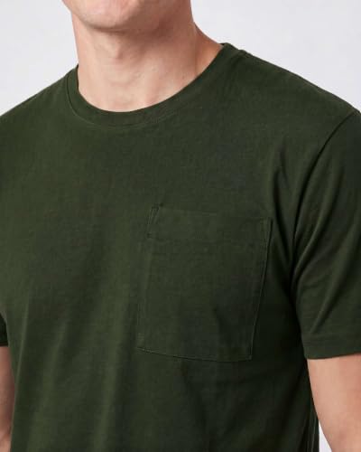 Image of Real Essentials 3 Pack: Mens Casual Long & Short Sleeve Cotton Henley Lightweight Button T-Shirt, Long Sleeve - Set