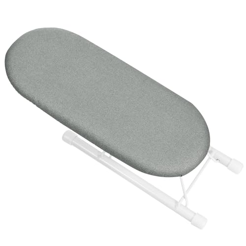 GALPADA Tabla de Planchar y Regalos Adecuado para Planchar Mangas Pequeña Plegable de Tela y Acero Plata, Diseño y Resistente, Fácil de Transportar para Quienes Planchan Ropa
