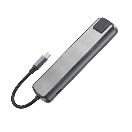 Station d'accueil USB C multiport dongle adaptateur USB 3.0 PD60W et Gigabits Ethernet