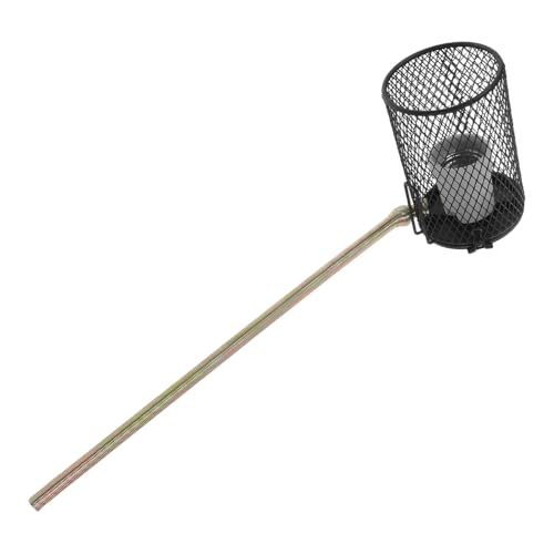 Abaodam Protection Abat-Jour Anti-Brûlure pour Lampe Chauffante de Terrarium Dôme Métallique Noir Amovible Compatible Lampes pour Reptiles et Animaux Accessoire Sécuritaire pour