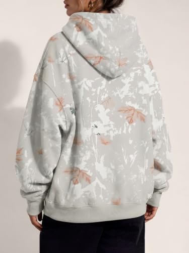 Image of Trendy Queen Women Oversized Hoodies Fall Outfits | Gentle Skin Feel, Aesthetic Drop Shoulder, Large Kangaroo Pocket, Seamless Daily Outfit Match