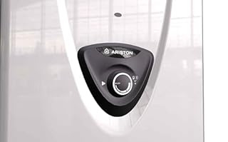 Ariston Fast EVO X - Scaldabagno a Gas Istantaneo Camera Aperta 14 L/GPL, Innovativo Display LCD per Regolazione Temperatura e Rilevamento Fiamma di Massima Sicurezza 22.52x26x58 - Classe Energetica A