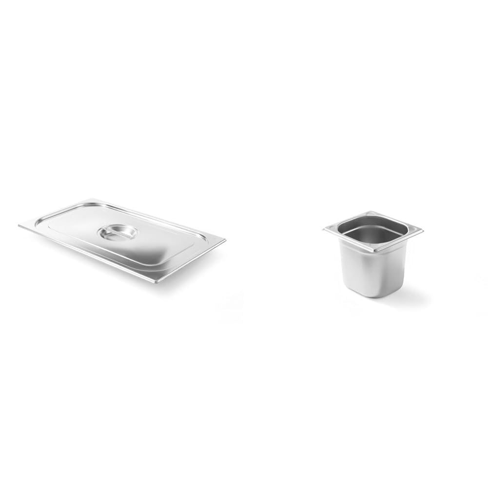 Couvercle Gastronome GN 1/1 HENDI 806814 avec bac inox thermorésistant