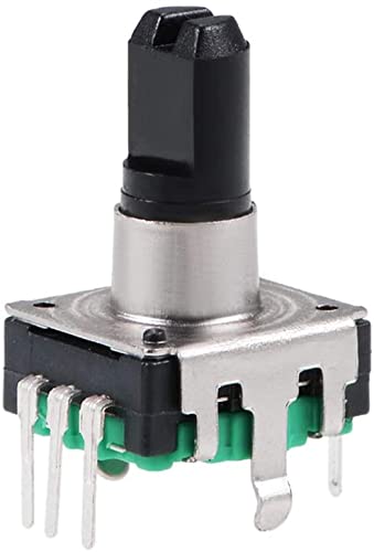 Encodeur Rotatif 360° EC16 – 3 Broches, Arbre D 6mm, 20 Positions, Pour Arduino, Robotique, DIY