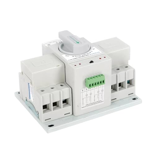 Inverseur automatique triphasé 63A pour éviter les pannes de courant avec générateur 110V