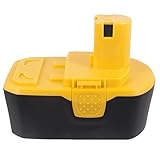 Synergy Digital Power Tool Battery, Compatible with Ryobi P731 Power Tool, (Ni-MH, 18V, 1500mAh) Ultra High Capacity, Replacement for Ryobi BPP-1813 Battery
