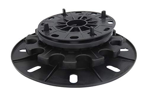 StrataRise Pedestales autonivelantes con espaciadores de 4 mm, 30 unidades, soporte de 650 kg