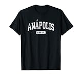 anapolis goias Esta clásica camisa de Anapolis Brasil cuenta con un diseño deportivo atlético tradicional de estilo universitario envejecido que es perfecto para mostrar el orgullo brasileño de tu ciudad natal. Es un gran regalo para aquellos que aman y están orgullosos de ser de Anapolis.