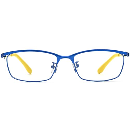 Image of FONEX Pure Titanium Glasses Frame Men Square Eyeglasses Optical Eyewear F85775