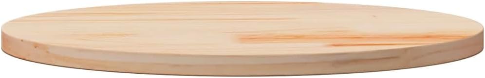 vidaXL Table Top Round Ø27.6x1.2 Solid Wood Pine