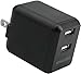 Smartish 2 Port USB Wall Charger - Volt 45 Maximum Speed 4.8 Amp Quick Charger Compatible with iPhone Android and All USB Devices