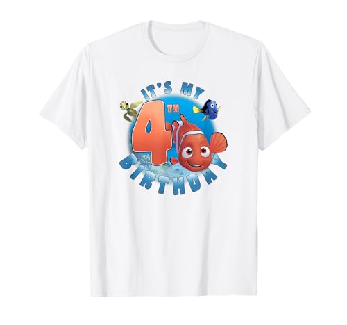 T-shirt Nemo 4 ans : idée cadeau originale pour anniversaire garçon fille
