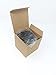 OHPROS Desk Grommet w/Cover for 2.5 Inch Hole. Black Plastic 5 Pack for Cable Management