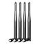 4-Pack [RP-SMA] Male Antenna