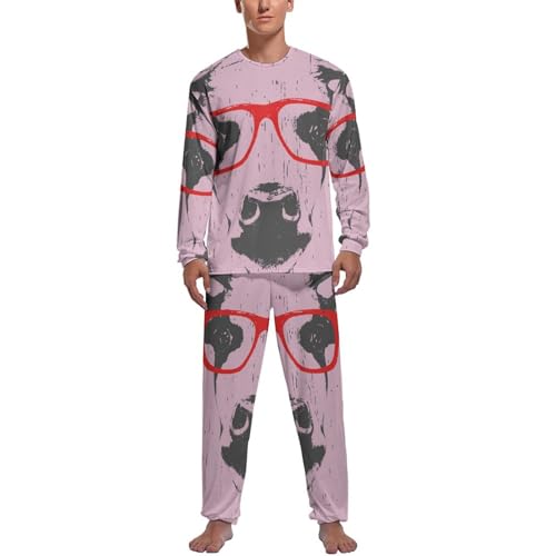 Pyjama homme manche longue : l'ensemble haut et bas en coton doux pour la nuit