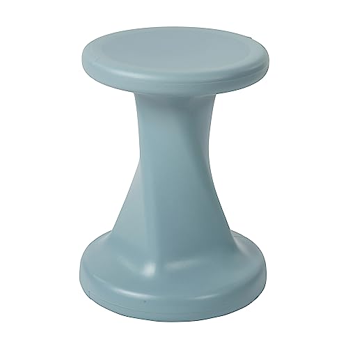 Image of ECR4Kids Twist Active Wobble Stool, 18in Seat Height, Classroom Furniture, Powder Blue