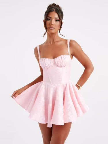 BONOYUER Satin Homecoming Dresses for Teens Short Prom Dress with Bow A-Line Cute Corset Birthday Party Gown2