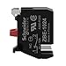 Schneider Electric ZBE1024 Harmony XB4 Single Contact Block for Industrial Machines and Manufacturing, Plug-in Connector, Fits 22mm Head, Standard Contacts, 1NC