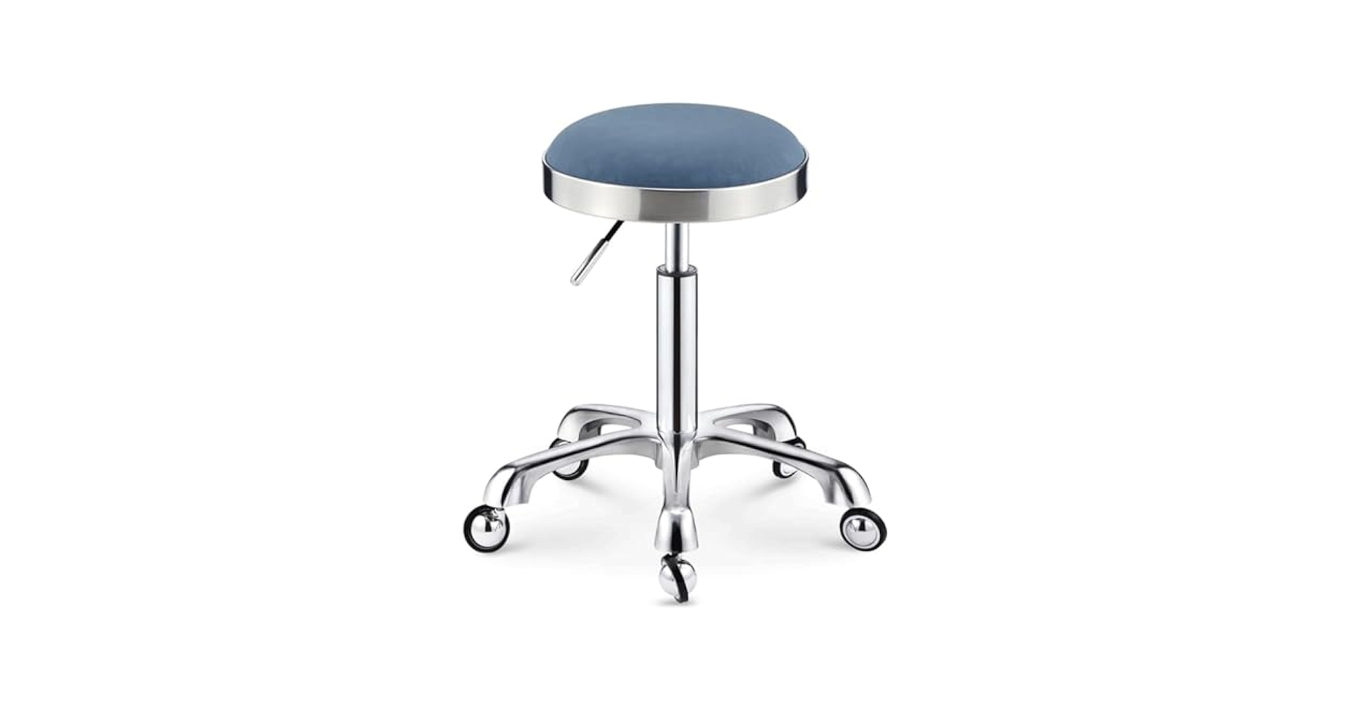 Amazon.com: UHRLGHS Round Rolling Stool w/Wheels Adjustable