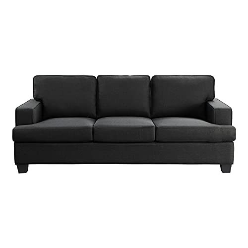 Lexicon Fernleaf Living Room Sofa, Black #TOP3
