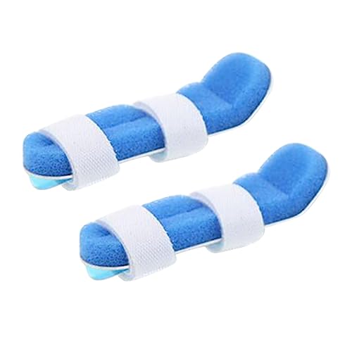 FRCOLOR 2pcs Splints Thumb Splint Thumb Supports Injury Protector Sleeve Thumb Splint for Thumb Extension Brace Separator Retainers Blue