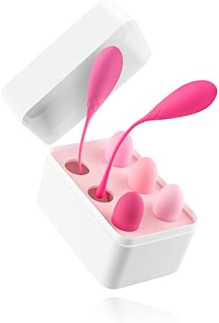 Teazers Kegel Bolas Chinas Pelotas de Ejercicio Pesadas – Pelota de Ejercicios del Suelo Pélvico para Tensar y Fortalecer el Control de la Vejiga – Juego de 6 Pesos diferentes - Rosado