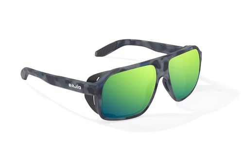 Image of Bajio Cocho Polarized Sunglasses - Removable Folding Side Shields - XL Fit - Medium Wrap