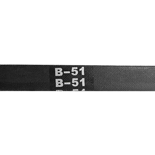 uxcell B51 V-Belts 51" Pitch Length, B-Section Rubber Drive Belt 2pcs by uxcell - Image 4
