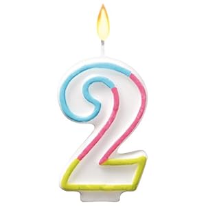 Susy Card 40012070 – Cijferkaars ‘2’