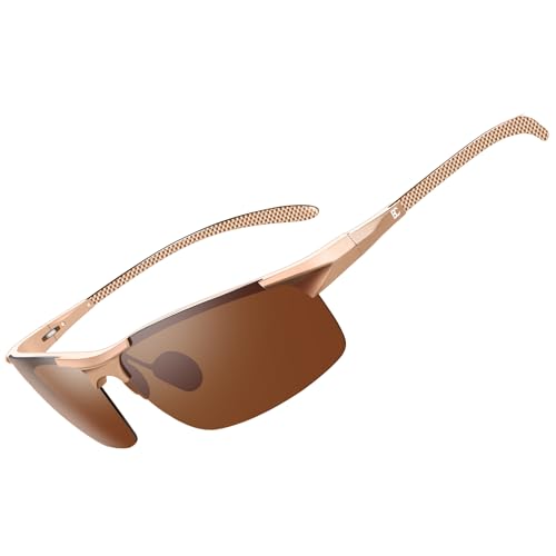 Image of BIRCEN Carbon-Fiber Polarized Sunglasses for Men: 0.74 oz & UV Protection