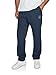 JACK & JONES Jogginghose Herren lang JPSTKANE Landon Uncuffed SWT Pants Relaxed Fit Sporthose Trainingshose Freizeithose, Größe:XXL, Farbe:Navy Blazer (12297454)
